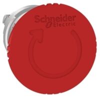 Testa Pulsante Ø22 Sblocco rotazione Fungo Ø40mm RossaSNRZB4BS844