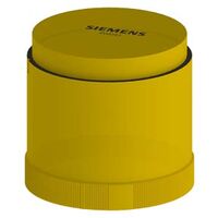 Colonne di segnalazione diametro 70MM Elementi Singoli Termoplast IP54 Tappo a vite BA 15D, senza lampada, a luce fissa, giallo