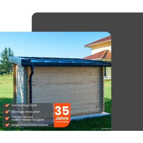 ZAMBELLI Regenrohrklappe verzinkt, ohne Sieb Regenwasserklappe ...