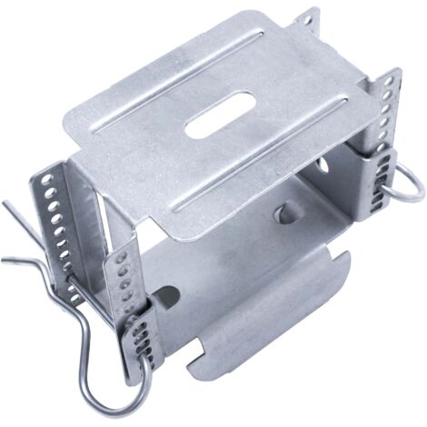 PROTEKTOR Direktabhänger Deckenabhänger justierbar für CD Profil 60/27, Silber, Zubehör Deckenprofile Trockenbau, Made in Germany - 100 Stück, 59-108 mm