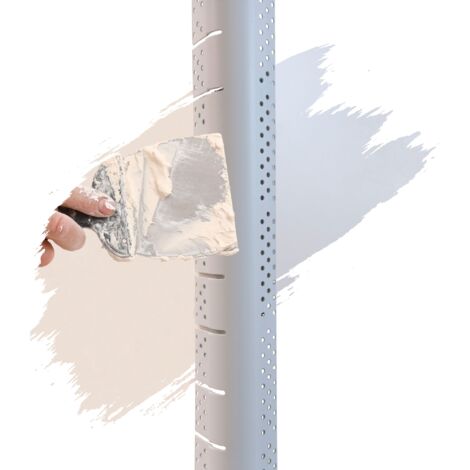 PVC Eckwinkel, Eckprofil, Rund, Kantenschutz flexibel Trockenbau 2,5m, Runde Kante für Bogen - Weiß, 55 x 23mm