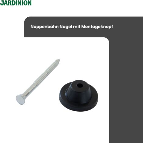 100X WINDHAGER DICHTNÄGEL für Noppenbahn Montageknöpfe Hochbeet 3,5 x