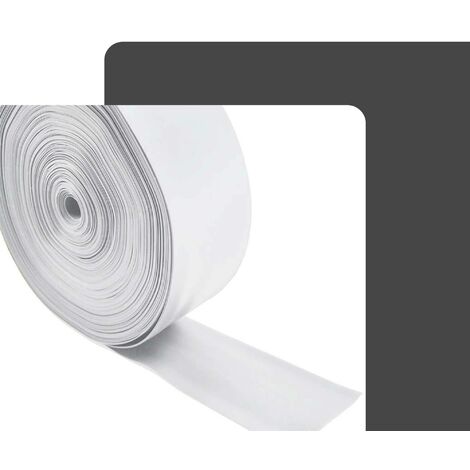 Fugenband, Dichtband, Weich-PVC Weiß, 2 Rollen á 50mx60mm
