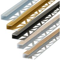 Abschlussleiste Übergangsprofil - 200cm Gold