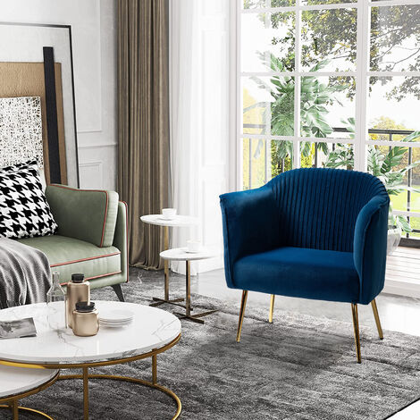 Silla decorativa moderna y cómoda dorada, de terciopelo hecha a mano,  sillas decorativas para sala de estar, muebles de dormitorio, sillas de  sala de