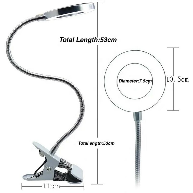 Sauger mit Flexiblem Arm Lampenhalterung - 40 cm