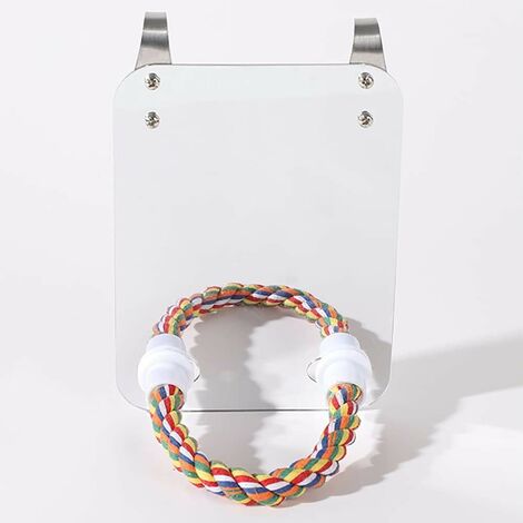 Vogelspielzeug Aus Naturholz - Kauspielzeug Mit Maiskolben Für Papageien & Wellensittiche