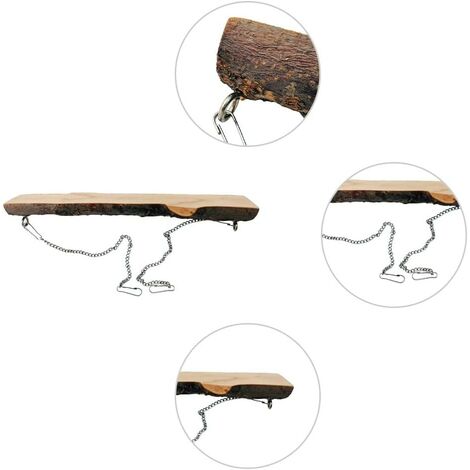 Vogelspielzeug Aus Natürlichem Maisstab - Zum Aufhängen Für Papageien, Sittiche, Graupapageien (ca. 40 Cm)