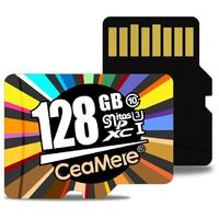 microSD 128GB- Geeignet für Überwachungskameras, Fahrrekorder, Mobiltelefone und Tablets