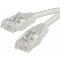 EMOS 1m CAT5e Patchkabel UTP RJ45 Netzwerkkabel, 1Gbit/S Ethernetkabel für LAN, DSL, Switch, Router, Modem, S9122