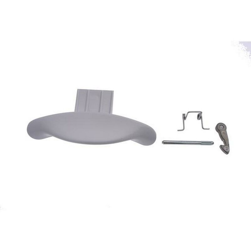 Copri Lavatrice Maniglia Oblò Per Lavatrici Ariston E Indesit, Con Cerniera Di Chiusura - Ricambi Originali C00116580 / C00065250 Coprilavatrice Da Esterno