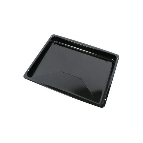 Bandeja esmaltada negra (ORIGINAL Beko) para horno, Dimensiones: 462 x max 373 x 40 mm, Referencia: 219440101