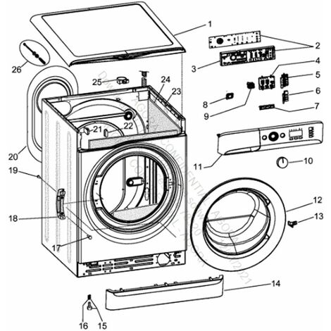 Escotilla completa referencia 12 C00630462, 488000630462 INDESIT