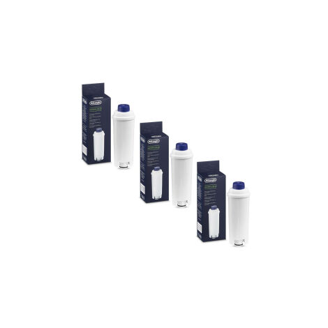 Juego de 3 cartuchos filtrantes DLSC002 para cafetera Delonghi - SER3017