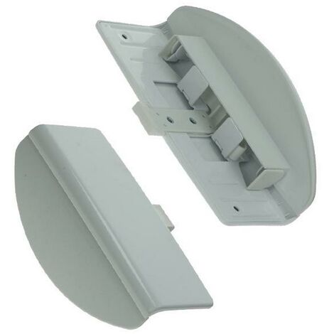 Tirador de puerta con depresión blanco 7042614, 704261400 LIEBHERR