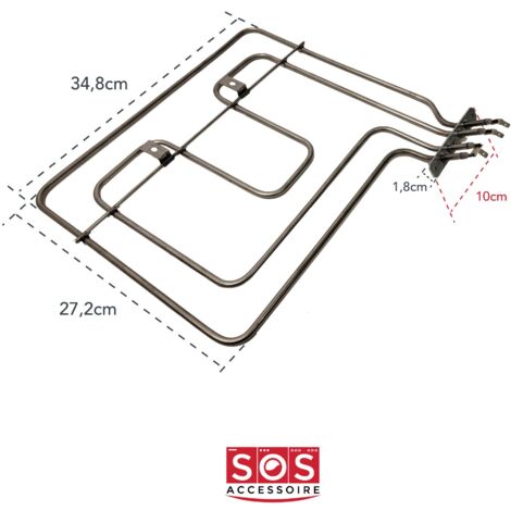 Elemento Riscaldante A Resistenza Forno 1100W - Foto 9