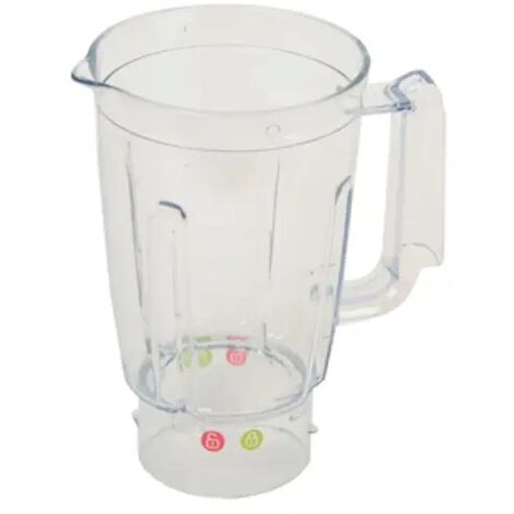 Vaso de Plástico para Batidora - Batidora Moulinex, Tefal Equinox, Faciclic/Vaso