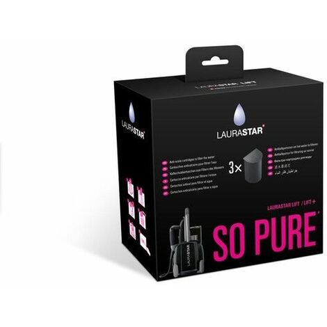 Juego de 3 cartuchos filtrantes Lift 5027800525, 502.7800.525 LAURASTAR