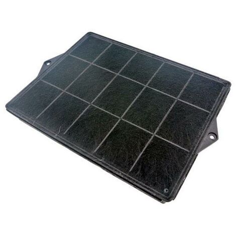Filtro de carbón rectangular tipo 160 (DKF41) (por unidad) 481281718527, F00187/1 WHIRLPOOL