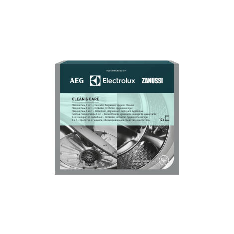Electrolux Clean and Care Descalcificador y Desengrasante 12 x bolsita