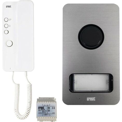 URMET 1122/601 KIT CITOFONICO 4+N MONO E BIFAMILIARE