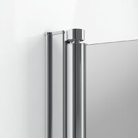 Pannello Doccia Per Vasca EMKE 100x140cm - Vetro Safety Con Rivestimento Nano - Foto 5