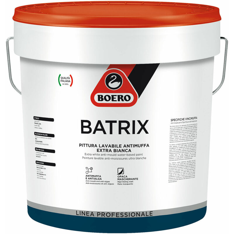 Pittura Lavabile Acrilica Pro White PROPAINT 13 LT | Fercolor