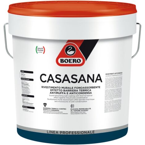 Boero CASASANA Pittura anticondensa antimuffa fonoassorbente 14 LT