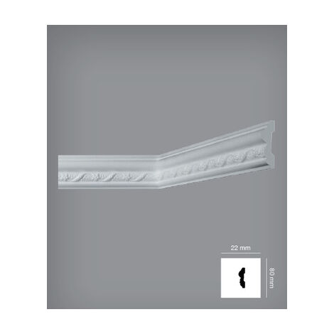 CORNICI IN POLISTIROLO CORNICE DECORO PARETI ART.W0