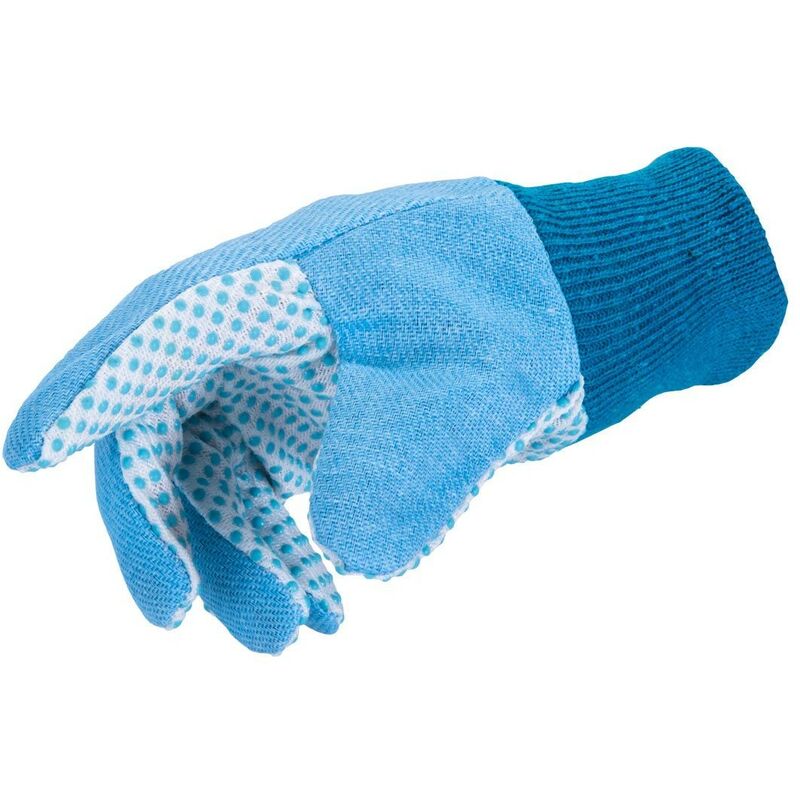 Guantes De Jardinería Stocker Garden – Talla S, Color Rojo/gris, Material Resistente