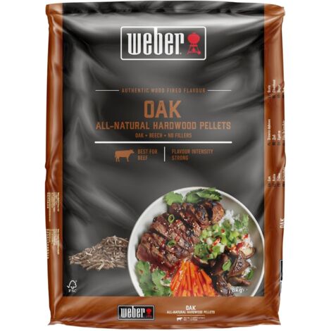 Pellets de madera FSC Weber - Roble Código 3401053