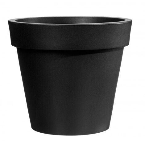 Florero redondo Easy Negro - 45 cm