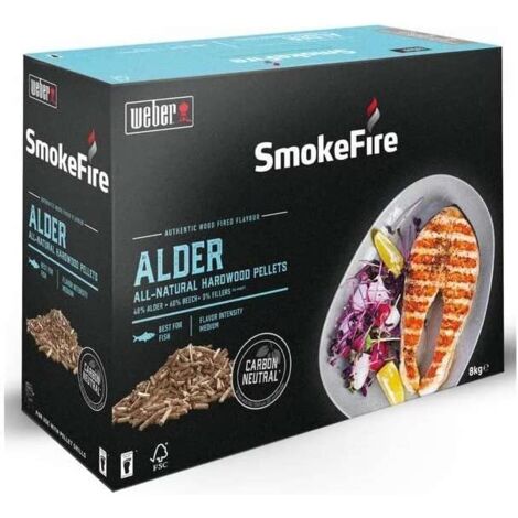 Pellets de madera FSC Weber - Aliso Cod. 18290