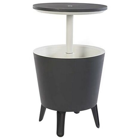 Mesita Keter en COOL BAR Resina Gris