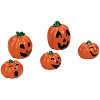 Happy Pumpkin Family Set Of 5 Cod. 74239