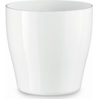 Vaso Living Rotondo Blanco - 25 cm