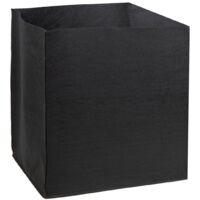 Bolsa de fieltro para jardinera cúbica Herstera 80x80x80 cm