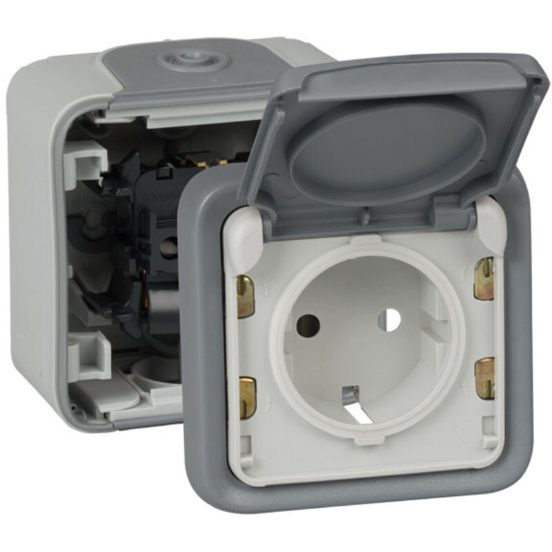 Base Presa Elettrica Legrand 069793 IP55 | Serie Plexo Next | Impermeabile, Per Esterni