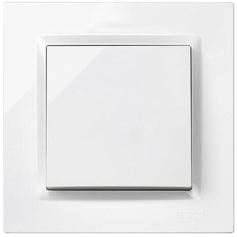 Pulsador simon s10 blanco