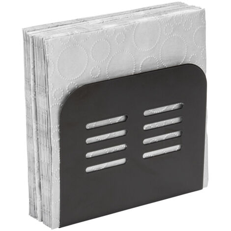 WENKO Cestello Portaposate Baco - Design Elegante, Metallo Verniciato Nero, 16x13.5x9 Cm - Foto 8