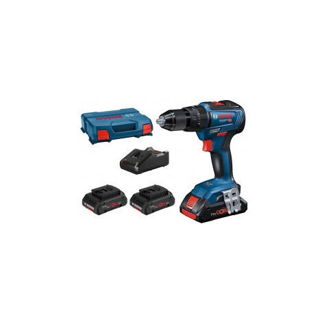 TALADRO PERCUTOR BATERÍA BOSCH GSB 18V-55 18V 4AH