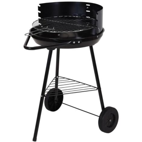BARBACOA CARBÓN Ø 37 X H 70 CM. C/RUEDAS (1/2)