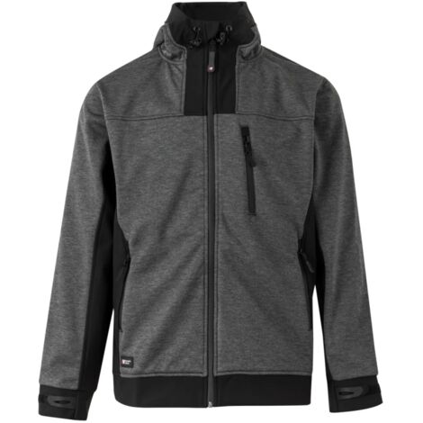 Cazadora soft shell bicolor capucha velilla - size L (1/5)