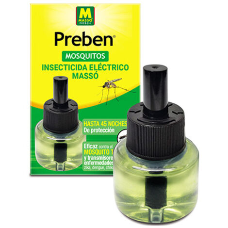 Recambio 33ml insecticida para mosquitos eléctrico preben 231604 massó (1/2)