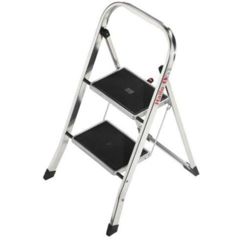 HAILO 4392-801 TABURETE DE ALUMINIO K60 STANDARDLINE (2 PELDAÑOS) Nº DE PELDAÑOS 2