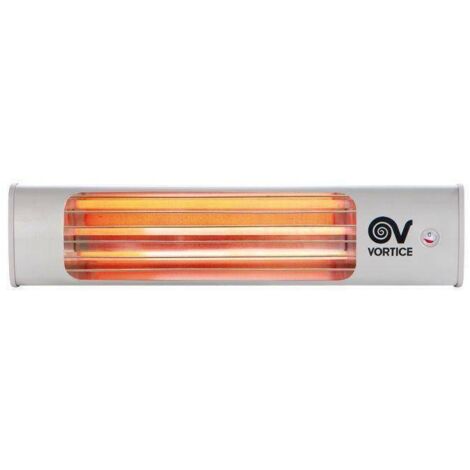 Vortice - Calentador radiante interno de cordón 1800 W 540x123x100 mm - Thermologika