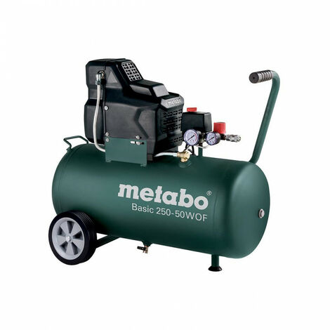 Metabo - Compresor básico 1,5 kW 8 bar 120 l/min cuenco de 50 l - Básico 250-50 W OF