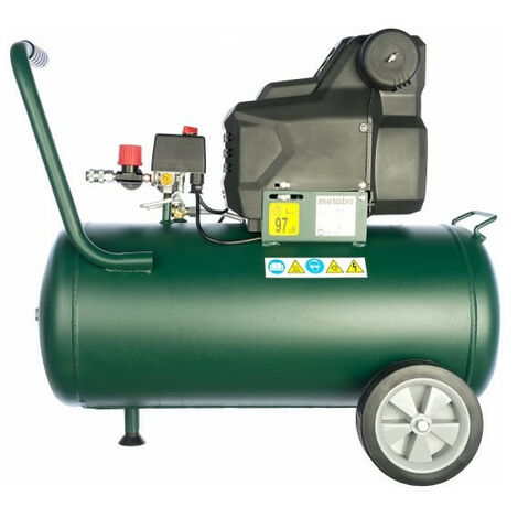Metabo - Compresor básico 1,5 kW 8 bar 120 l/min cuenco de 50 l - Básico 250-50 W OF