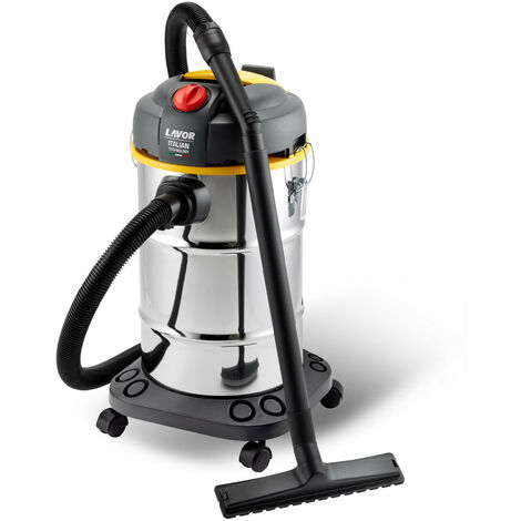 Aspirador en seco y húmedo Lavor WTP 30 X 1600W 30L depósito de acero inoxidable