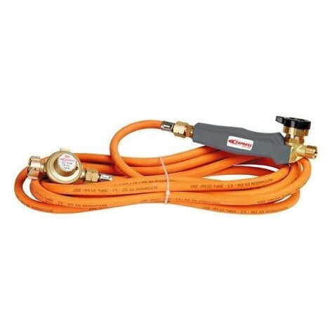 Kit de mango 600 con 4,75m de manguera de goma - Reductor de presión 2 bar